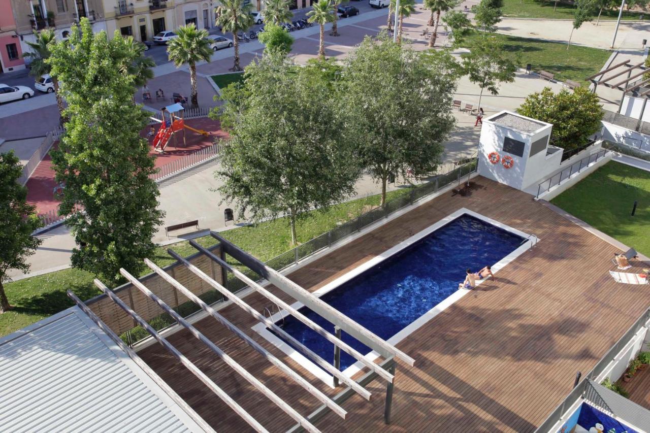 1217 - Pool And Beach Nice Apartment II 바르셀로나 외부 사진